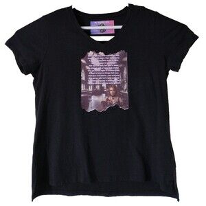 My Gothic Girl T-Shirt Women's XL Black Gothic Poem Street Wear Whimsy Goth Rock